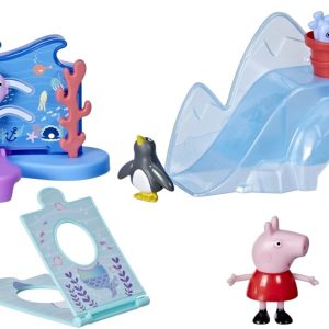 Peppa Pig Peppa’s Adventures Peppa’s Aquarium Adventure Playset Preschool Toy- Includes 4 Figures and 8 Accessories; for Ages 3 and Up - 1