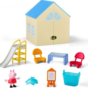 Peppa Pig Peppa's Pop-Open Playgroup Playset with Figure, Preschool Toys for Girls and Boys, Kids, Ages 3+ - 12