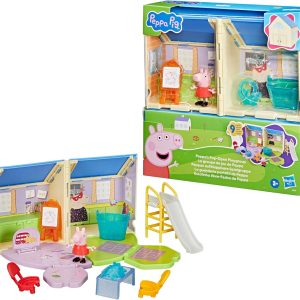 Peppa Pig Peppa's Pop-Open Playgroup Playset with Figure, Preschool Toys for Girls and Boys, Kids, Ages 3+ - 13