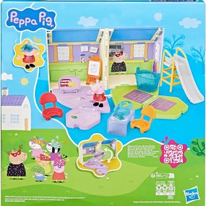 Peppa Pig Peppa's Pop-Open Playgroup Playset with Figure, Preschool Toys for Girls and Boys, Kids, Ages 3+ - 14