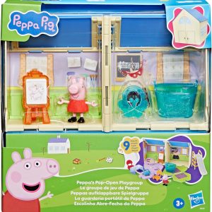 Peppa Pig Peppa's Pop-Open Playgroup Playset with Figure, Preschool Toys for Girls and Boys, Kids, Ages 3+ - 2