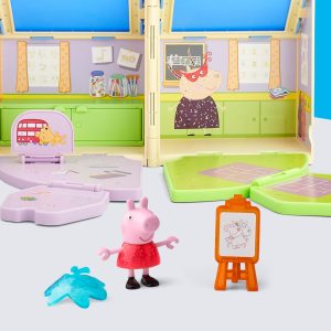 Peppa Pig Peppa's Pop-Open Playgroup Playset with Figure, Preschool Toys for Girls and Boys, Kids, Ages 3+ - 7