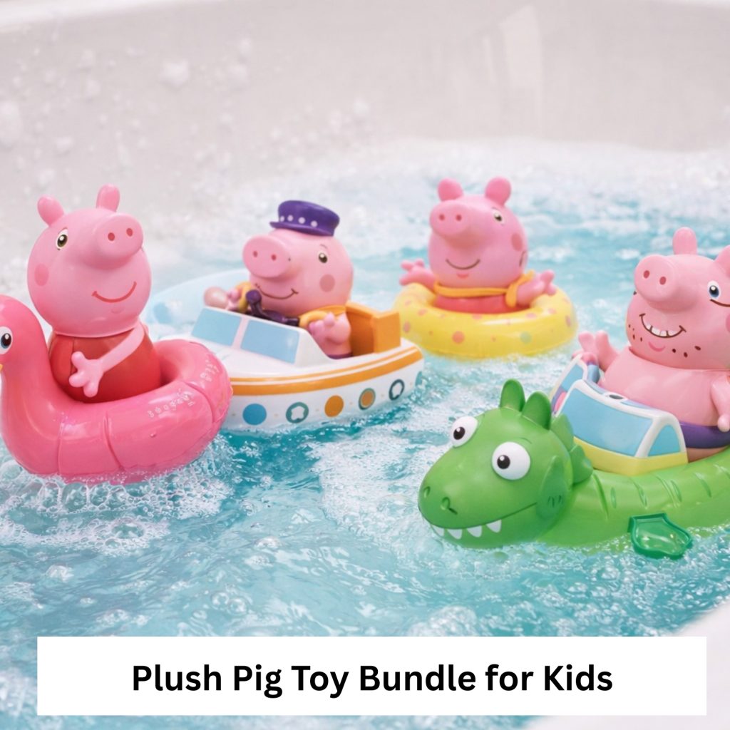 Plush Pig Toy Bundle for Kids