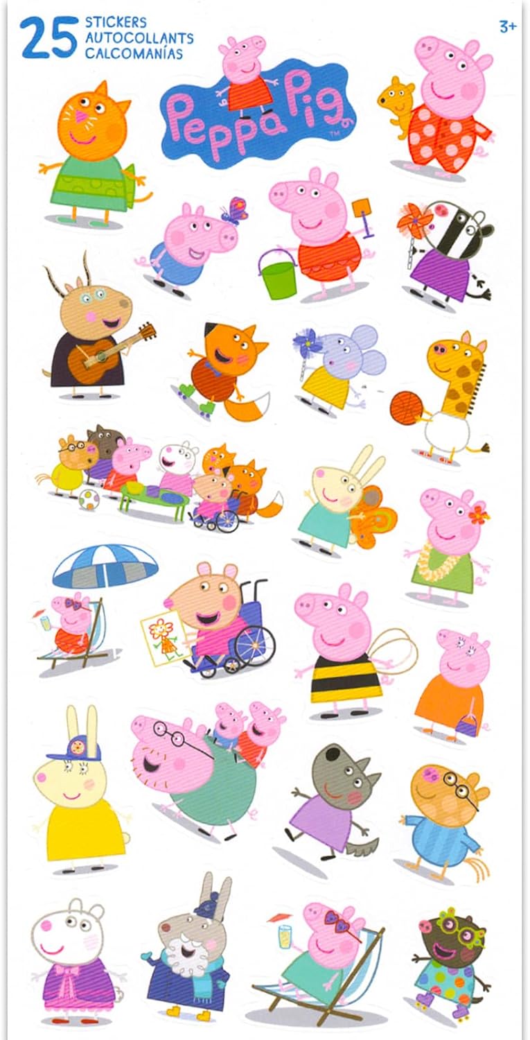 Peppa Pig Backpack and Lunch Box for Kids - 4 Pc Bundle with 16 Peppa Pig School Backpack Bag, Lunch Bag, and More (Peppa Pig School Supplies) - 3