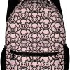 Pig Backpack for Kids Girls Boys School, 16 Inches Cute Pig Theme Bookbag, Adjustable, Lightweight, Large Capacity - 1