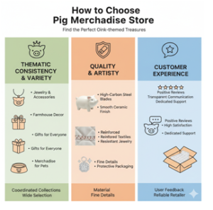 Pig Accessories and Merchandise