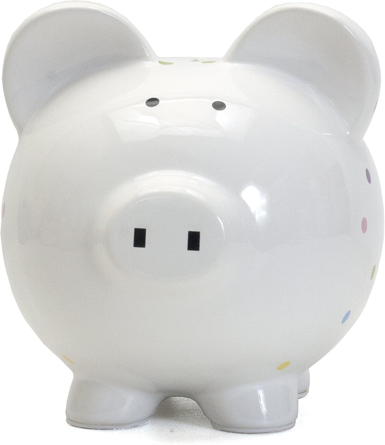 Child to Cherish Ceramic Piggy Bank for Girls, Confetti Multi - 2