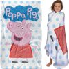 LOGOVISION Peppa Pig Peppa and Logo Kids Silky Touch Blanket, 36 x 58 - 1