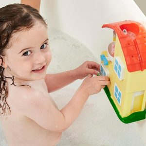 Alternative view of TOMY Toomies Peppa Pig House Bath Toy Playset – Toddler Bathtub Activity Center Suction Cup Toy – Peppa Pig Baby Bath Toys - Toddler Bath and Water Toys - Ages 18 Months and Up