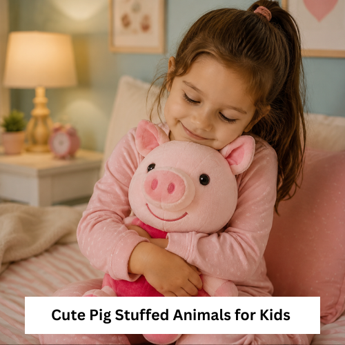 Cute Pig Stuffed Animals for Kids Soft Plush Toys Gifts