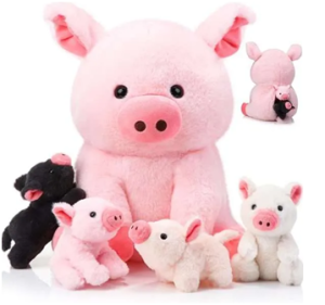 Stuffed Pig Animal Bundle