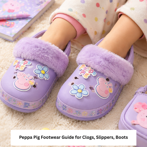 Peppa Pig Footwear Guide for Clogs, Slippers, Boots