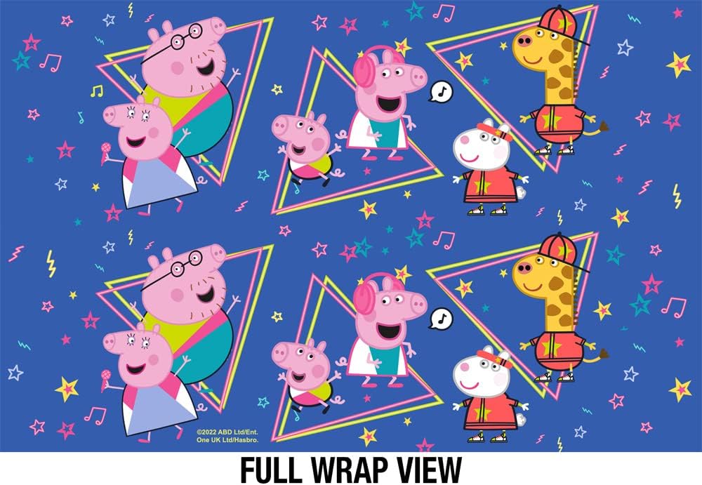 Peppa Pig OFFICIAL Dance Party 18 oz Insulated Water Bottle, Leak Resistant, Vacuum Insulated Stainless Steel with 2-in-1 Loop Cap - Image 4