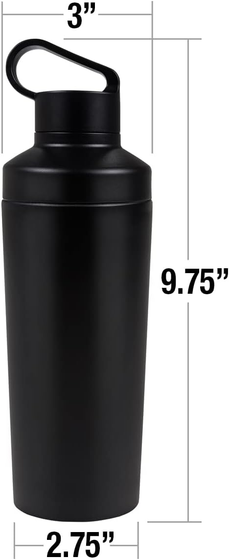 Peppa Pig OFFICIAL Dance Party 18 oz Insulated Water Bottle, Leak Resistant, Vacuum Insulated Stainless Steel with 2-in-1 Loop Cap - Image 2