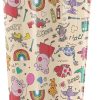 Peppa Pig OFFICIAL Peppa And Friends Pencil Pattern 20 oz Travel Tumbler, Stainless Steel, Vacuum Insulated with Leak Resistant Slide-Lock Lid - 1