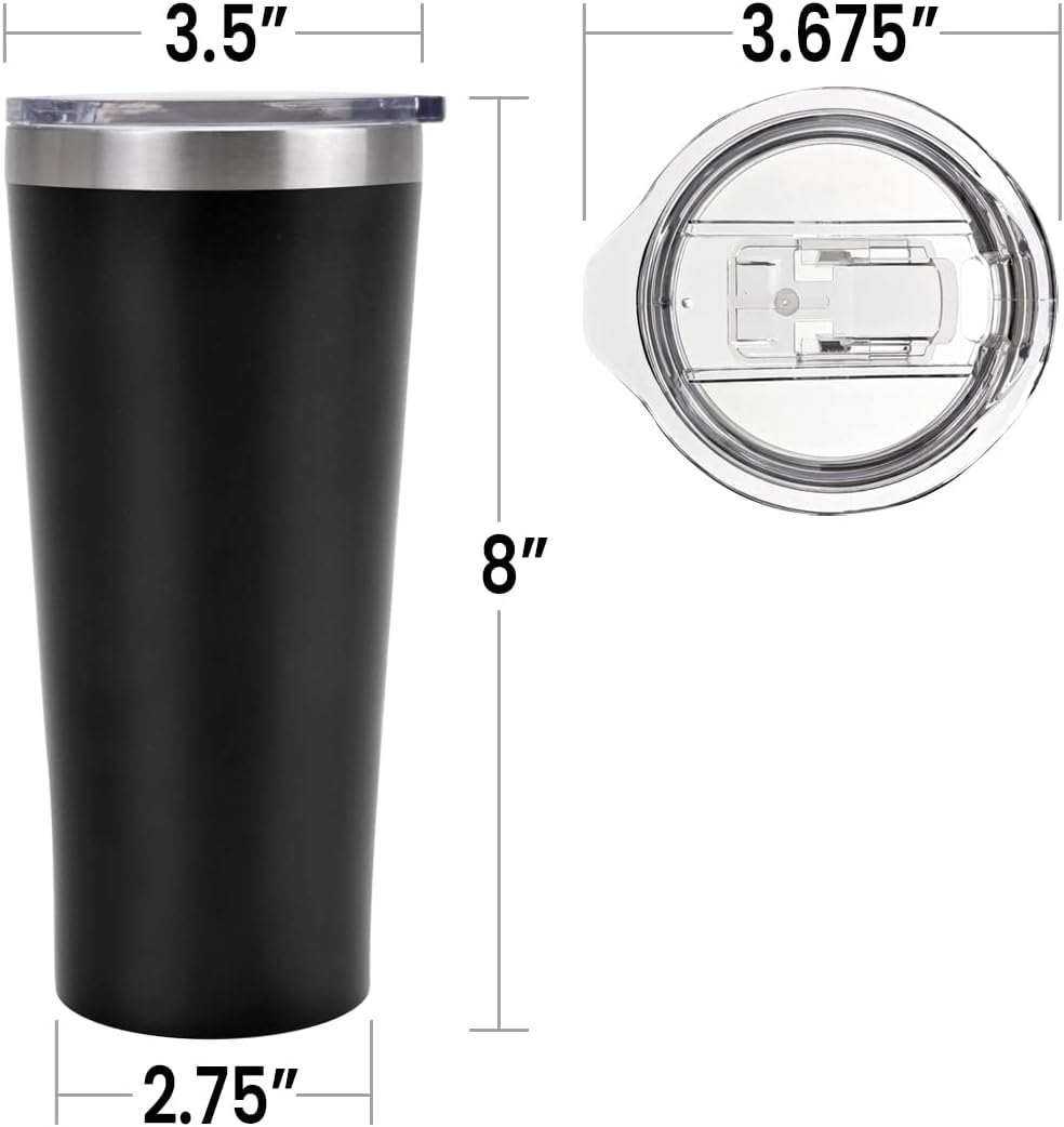Peppa Pig OFFICIAL Peppa And Friends Pencil Pattern 20 oz Travel Tumbler, Stainless Steel, Vacuum Insulated with Leak Resistant Slide-Lock Lid - Image 7