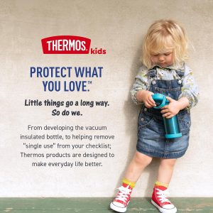 Alternative view of THERMOS FUNTAINER Water Bottle with Straw - 12 Ounce - Kids Stainless Steel Vacuum Insulated Water Bottle with Lid, Peppa Pig